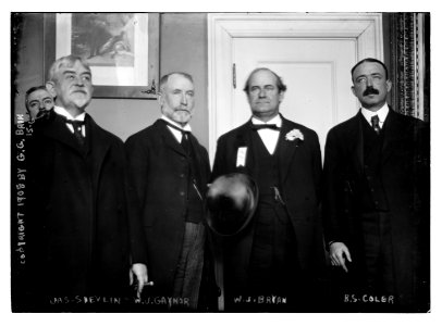 Jas- Shevlin, W.J. Gaynor, W.J. Bryan, B.S. Coler, Copyright G.G. Bain - G.G.Bain LCCN2014680078