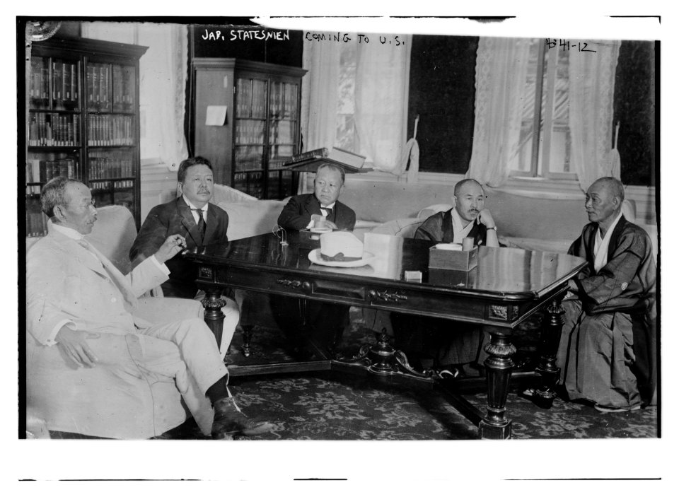 Jap(anese) statesmen coming to U.S. LCCN2014705514