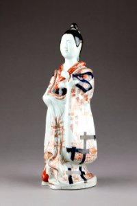 Japansk figur från 1700-talet föreställande borgare - Hallwylska museet - 96063