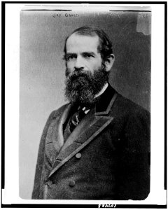 Jay Gould, half-length portrait, facing left LCCN91482972