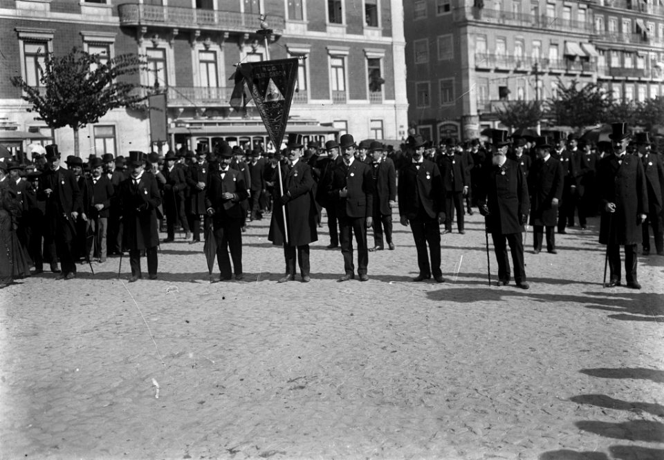 JBN001467 - Funerais do almirante Cândido dos Reis e de Miguel Bombarda