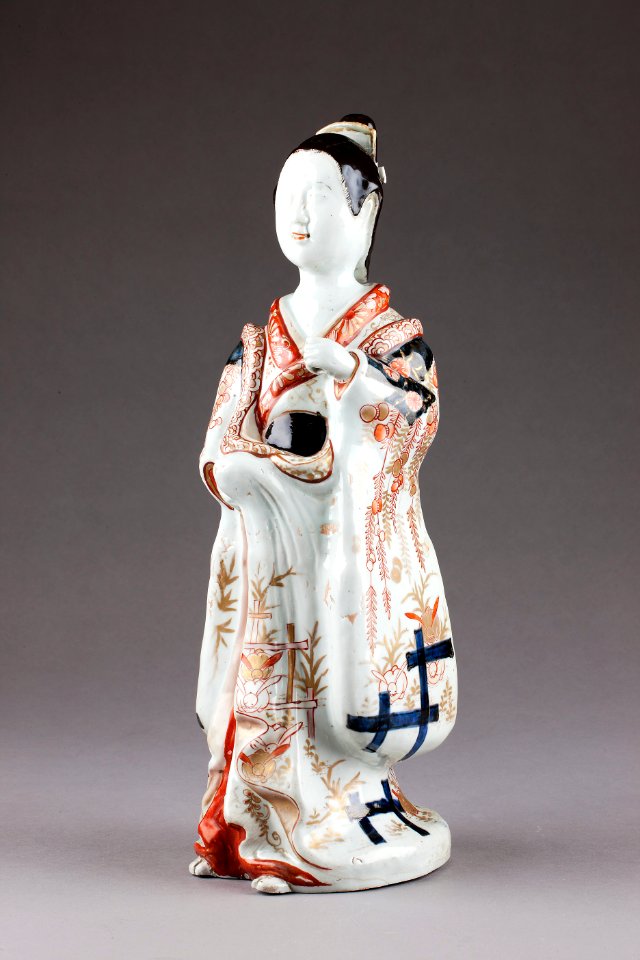 Japansk figur från 1700 cirka, föreställande borgare - Hallwylska museet - 96064