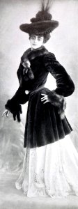 Jaquette d'après-midi en loutre par Redfern 1904 cropped