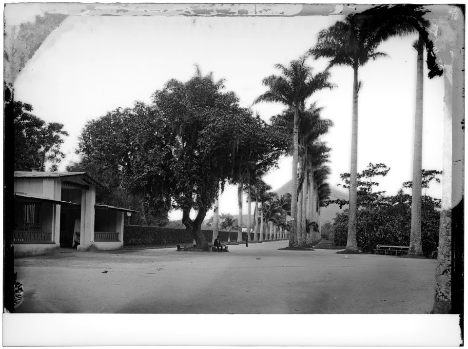 Jardim Botânico, antiga entrada lateral