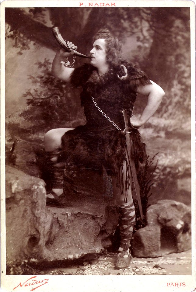 Jean de Reszke as Siegfried - Félix Nadar (MetOpera Database)
