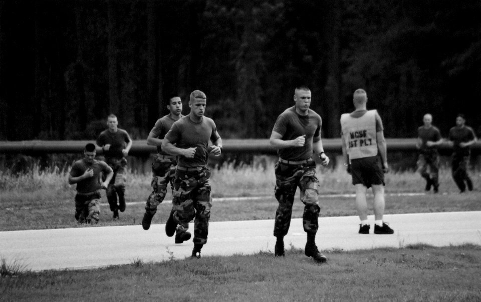 Jason Dunham in basic training 2000 3