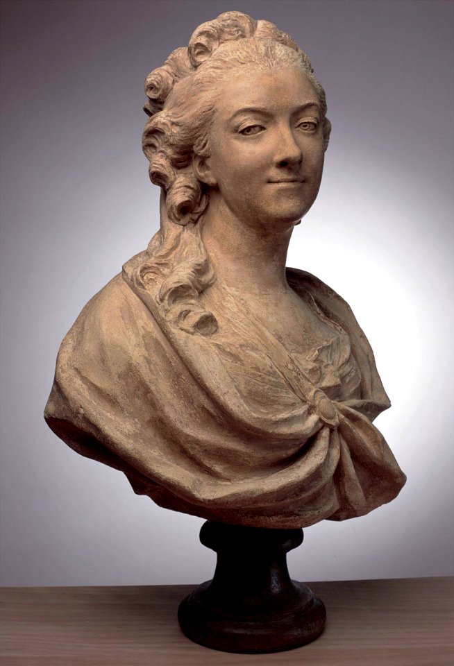 Jean-Baptiste Lemoyne (1704-1778) - Madame de la Popelinière-Mondran - Musée des Augustins - 2004 1 210