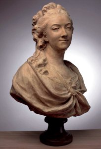 Jean-Baptiste Lemoyne (1704-1778) - Madame de la Popelinière-Mondran - Musée des Augustins - 2004 1 210