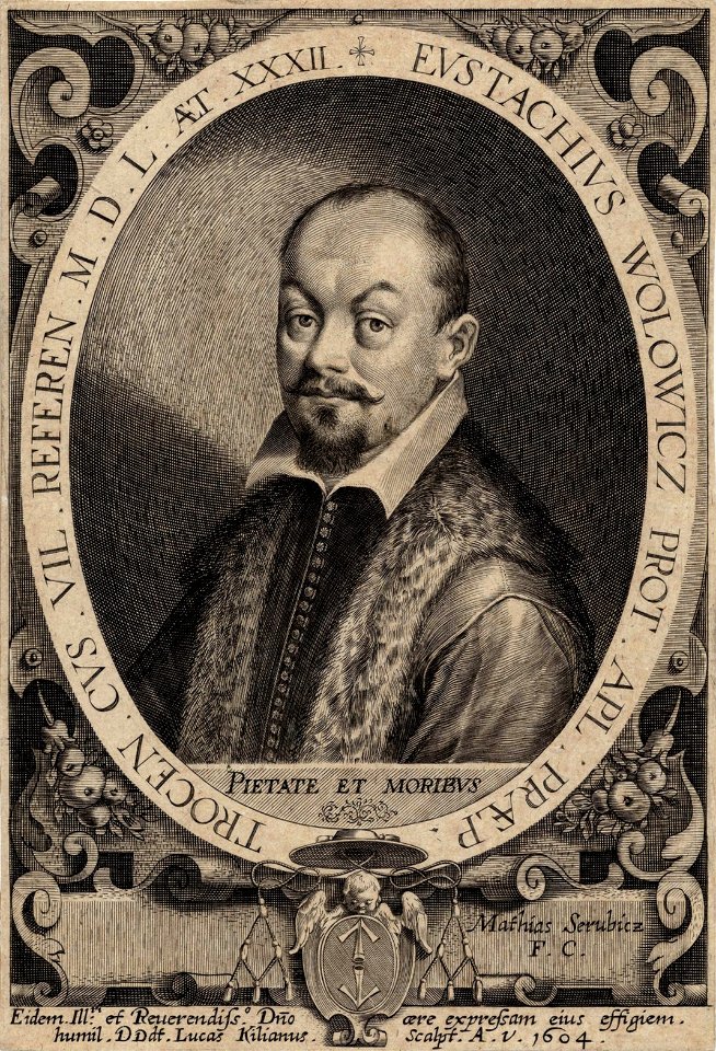 Jaŭstach Vałovič. Яўстах Валовіч (L. Kilian, 1604)