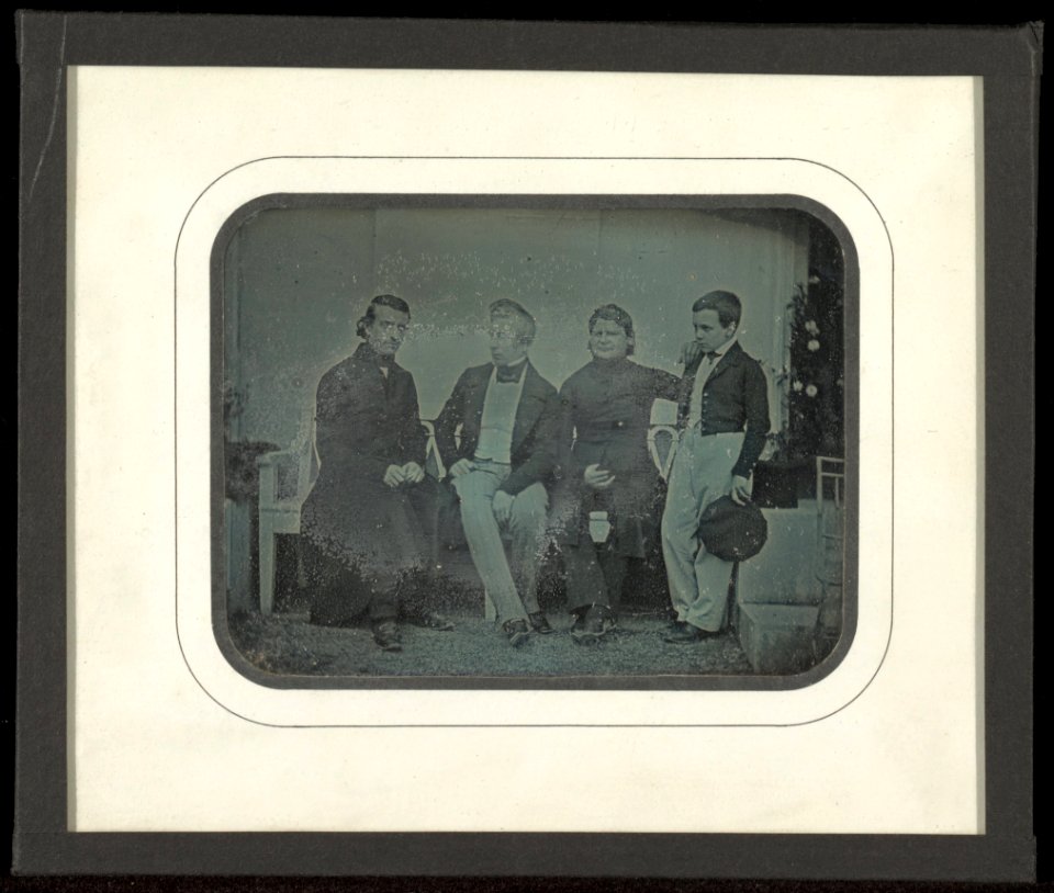 Jean-Gabriel Eynard (Swiss - (Group portrait of four members of the Circle of Eynard-Lullin) - Google Art Project