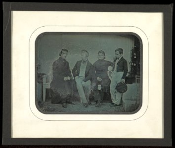 Jean-Gabriel Eynard (Swiss - (Group portrait of four members of the Circle of Eynard-Lullin) - Google Art Project
