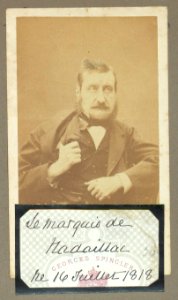 Jean-François-Albert Du Pouget de Nadaillac, ante 1904 - Accademia delle Scienze di Torino 0124 photo