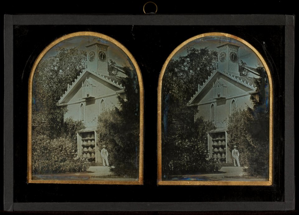 Jean-Gabriel Eynard (Swiss - (Clock Tower House with Apiary) - Google Art Project