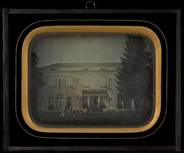 Jean-Gabriel Eynard (Swiss - (Group portrait at Jean-Gabriel Eynard's country house at Beaulieu) - Google Art Project
