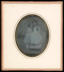 Jean-Gabriel Eynard (Swiss - (Portrait of two of the daughters of Sophie Eynard-Eynard) - Google Art Project