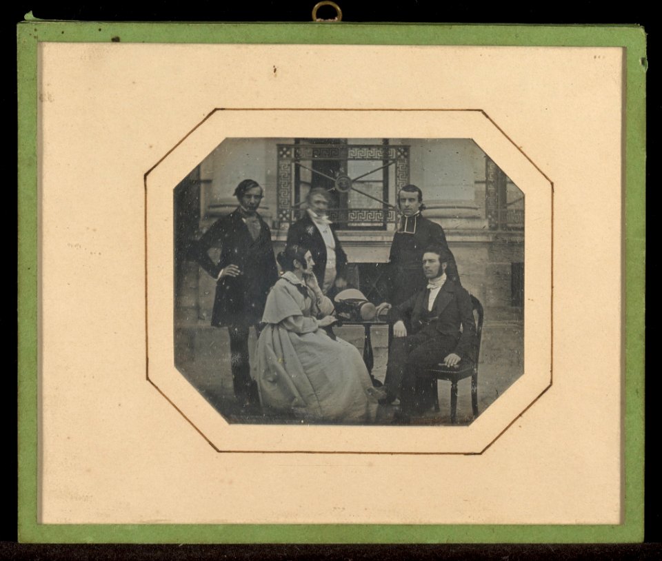 Jean-Gabriel Eynard (Swiss - (Group portrait of five members of the Circle of Eynard-Lullin) - Google Art Project