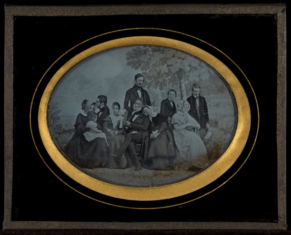 Jean-Gabriel Eynard (Swiss - (Group portrait of ten member of the Circle of Eynard-Lullin) - Google Art Project