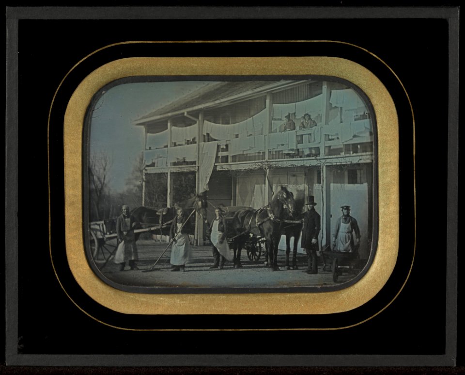 Jean-Gabriel Eynard (Swiss - Servants at Fleur d'Eau - Google Art Project