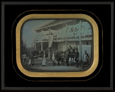 Jean-Gabriel Eynard (Swiss - Servants at Fleur d'Eau - Google Art Project