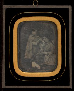 Jean-Gabriel Eynard (Swiss - (Portrait of two daughters of Sophie Eynard-Lullin) - Google Art Project