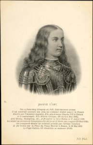 Jeanne d'Arc … CP 5491 PR