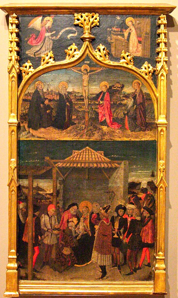 Jaume Huguet- Retaule de l'Epifania- Barcelona ca.1450