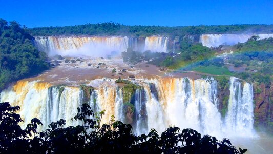 Landscape nature waterfall