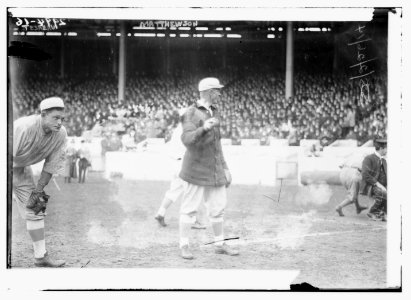 Jeff Tesreau & Christy Mathewson, New York NL (baseball) LCCN2014695475 photo