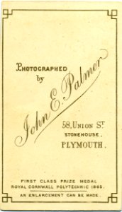 JE Palmer 001 reverse