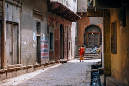 Colorful culture dress photo