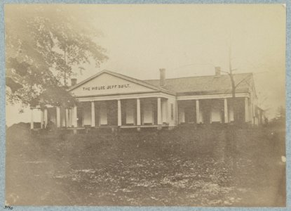 Jefferson Davis' house, Hurricane (i.e. Davis) Island, Miss LCCN2014646150
