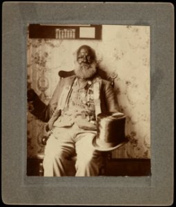 Jefferson Shields, former personal servant to Colonel James Kerr Edmondson of Field and Staff, 27th Virginia Infantry Regiment LCCN2017659670