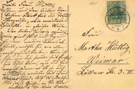 Jena, Thüringen - Johannistor (2) (back) (Zeno Ansichtskarten)