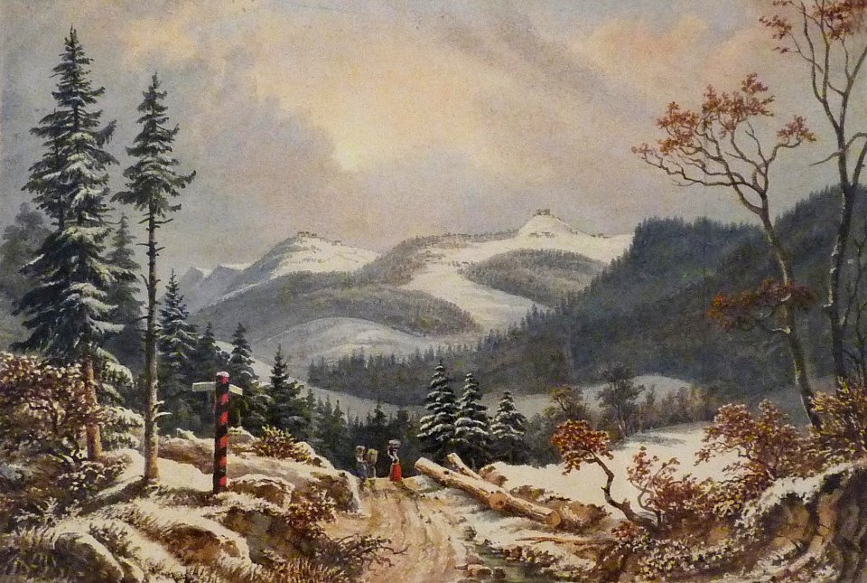 Jean Nicolas Karth-Vosges en hiver