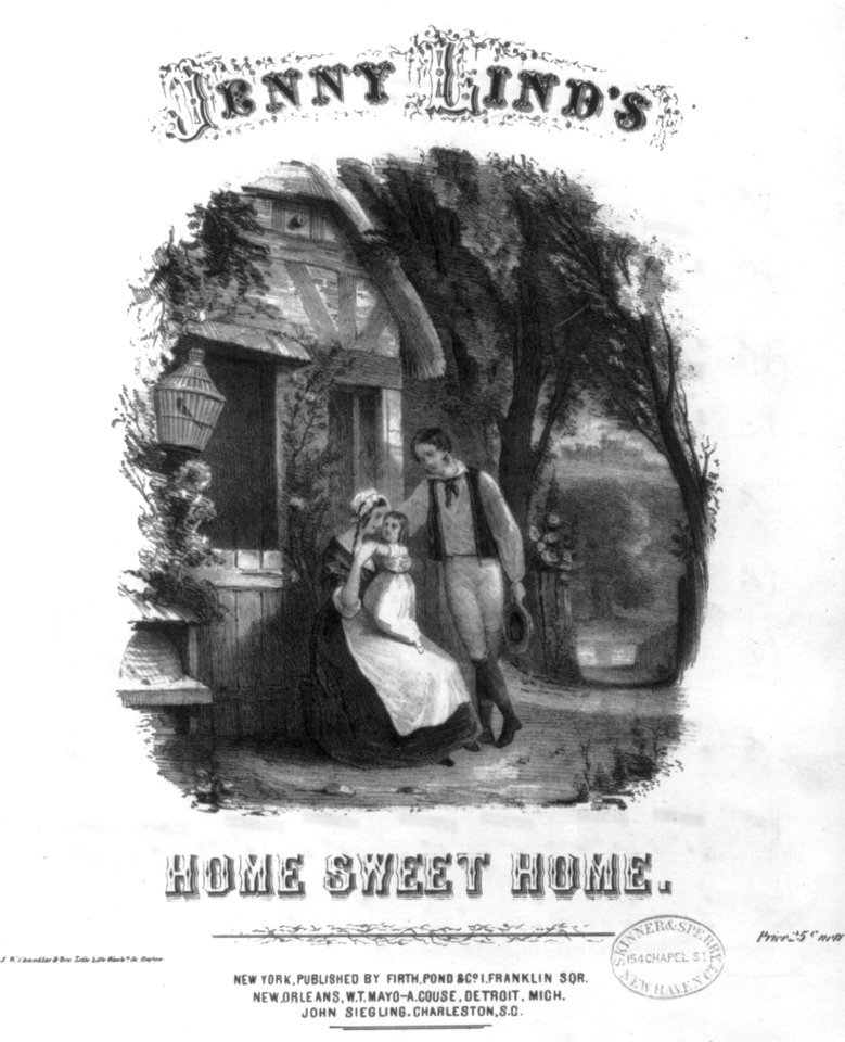 Jenny Lind's Home Sweet Home LCCN2001701588