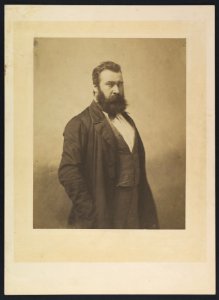 Jean-François Millet by Nadar, Metropolitan Museum copy - Original