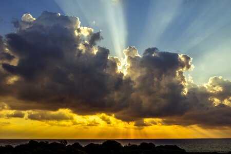 Sunbeam sunlight rays