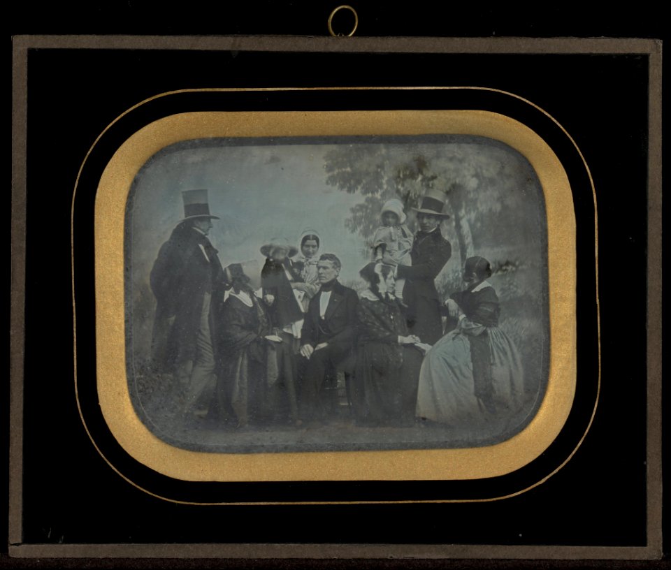 Jean-Gabriel Eynard (Swiss - (Group portrait of eight members of the circle of Eynard-Lullin) - Google Art Project