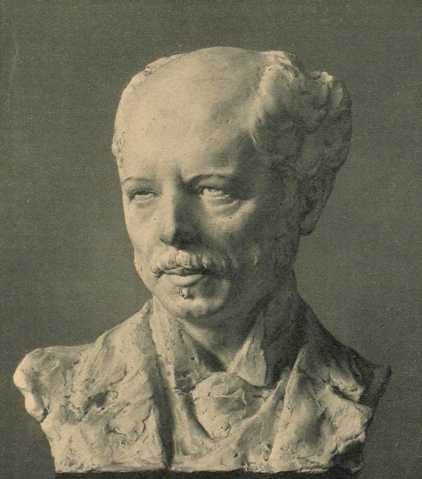 Jenny von Bary-Doussin - Büste des Dirigenten Ernst von Schuch
