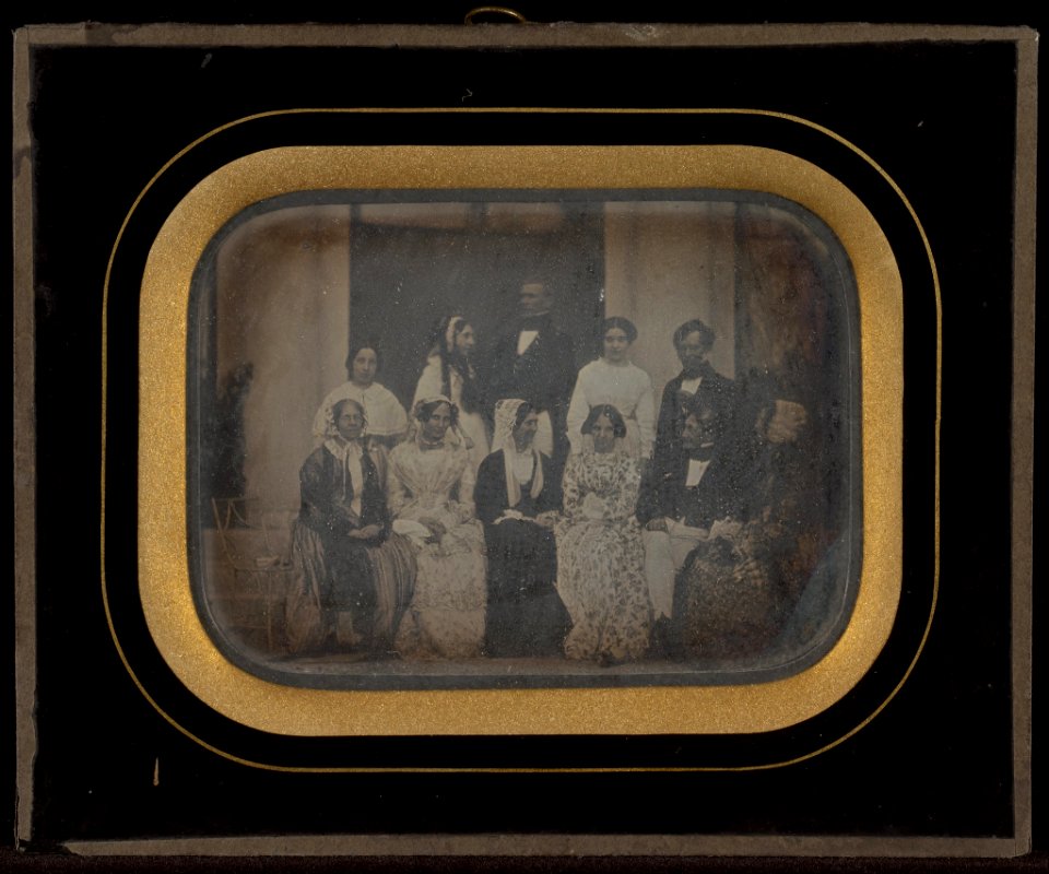 Jean-Gabriel Eynard (Swiss - (Group portrait of ten members of the Circle of Eynard-Lullin) - Google Art Project