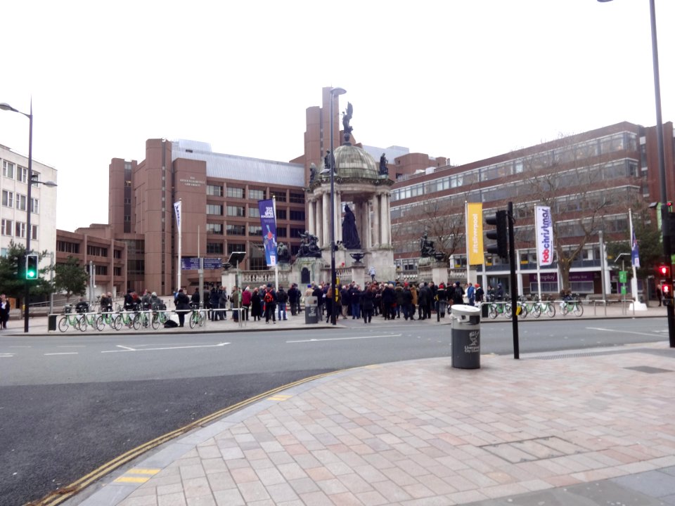 Je Suis Charlie, Liverpool 11 Jan 2015 (1)