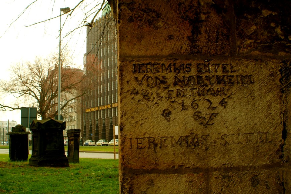 Jeremias Sutel Inschrift an der Nikolaikapelle Hannover an der Goseriede