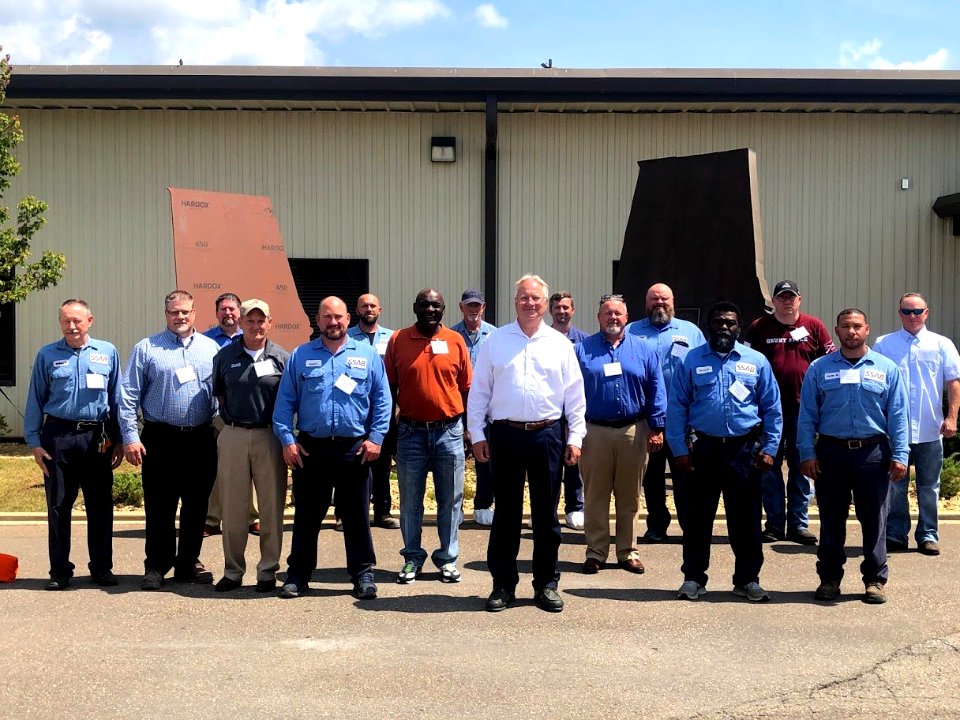 Jerry Carl visits SSAB - May 2021 03