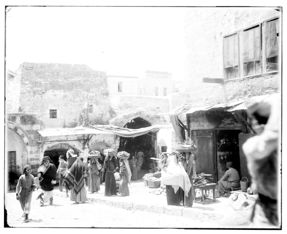 Jerusalem (El Kouds). Damascus Gate LOC matpc.01304