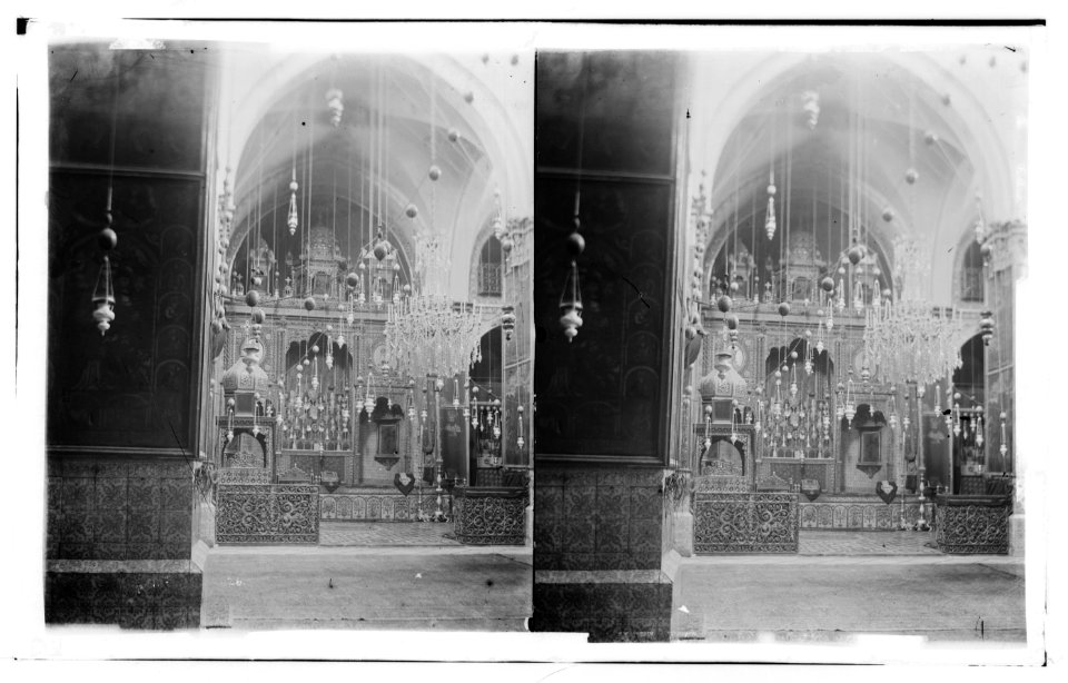 Jerusalem (El-Kouds), approach to the city. Chapel of St. James LOC matpc.00853