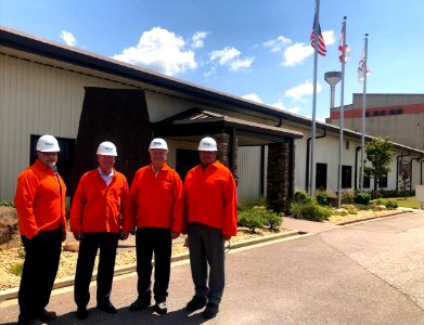 Jerry Carl visits SSAB - May 2021 01