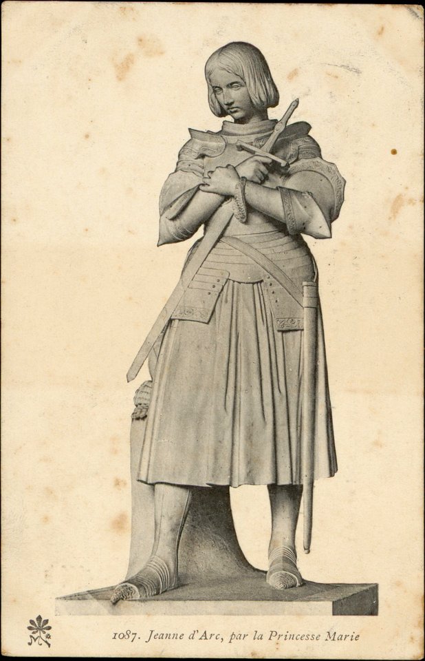 Jeanne d'Arc, par la Princesse Marie CP 5529 PR