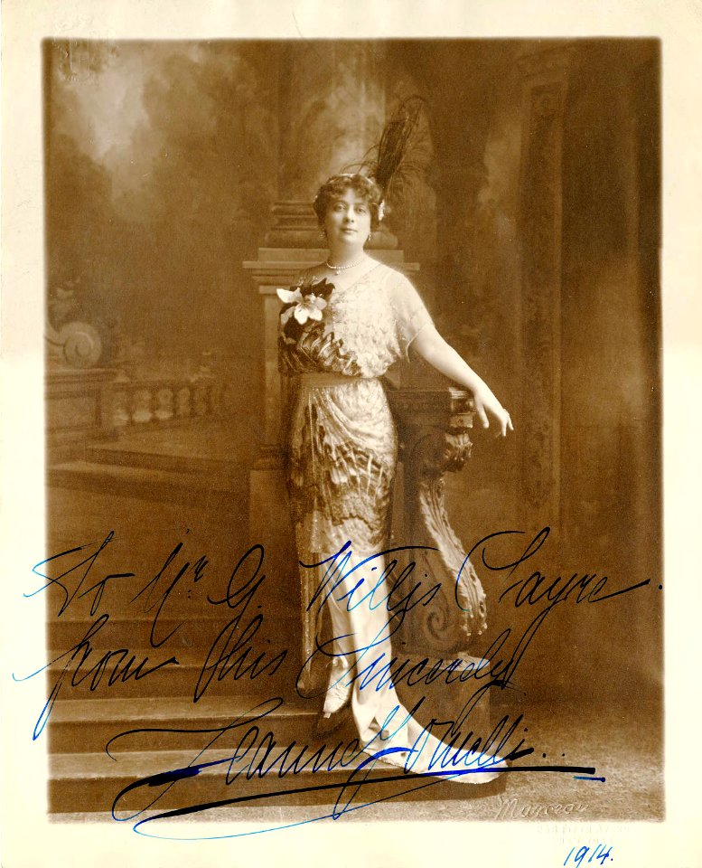 Jeanne Jomelli, stage, vaudeville, and opera singer (SAYRE 4502)