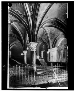 Jerusalem (El-Kouds), approach to the city. Chamber of the Last Supper LOC matpc.00016