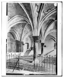 Jerusalem (El-Kouds), approach to the city. Chamber of the Last Supper LOC matpc.00018